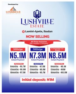 lushville estate price
