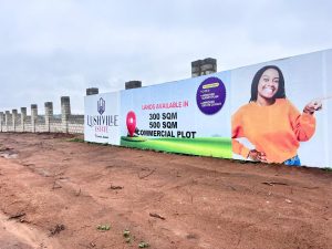 lushville estate fence ibadan